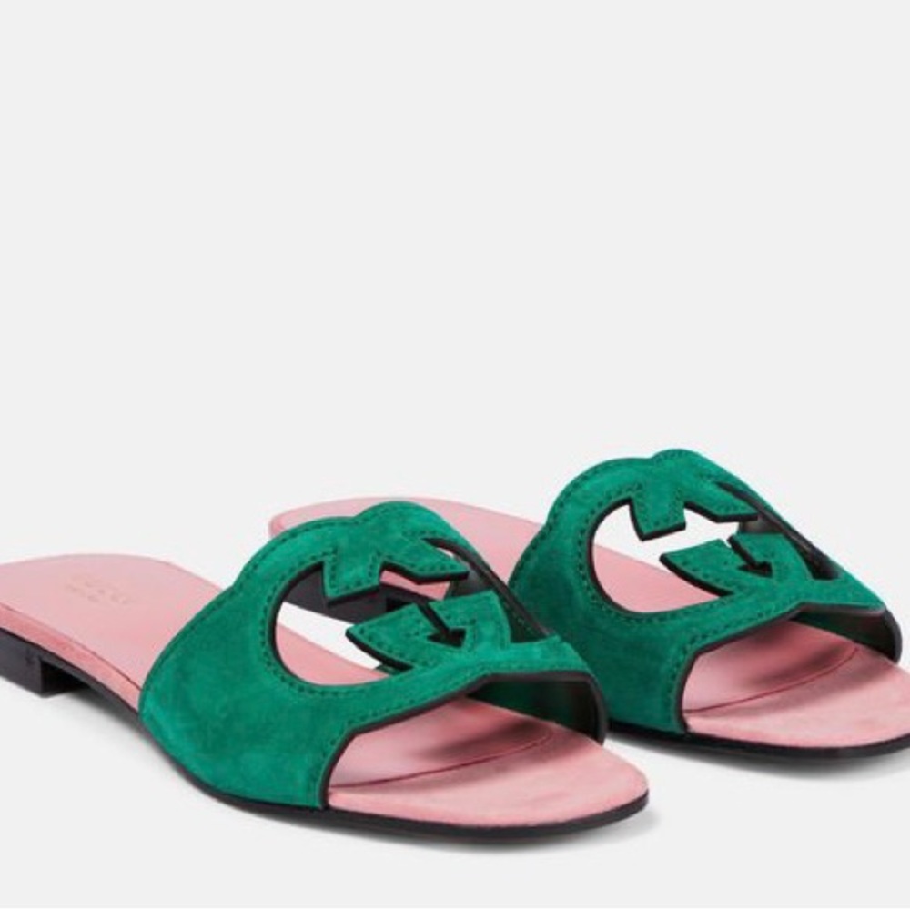 In Search Of - Gucci Interlocking G Cut Out Sandal